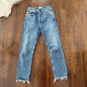 AGolde Rylie crop jeans